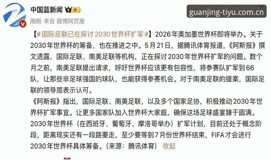 世界杯扩军至66队，中国男足的机会真的来了吗？